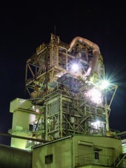 大船渡工場夜景4