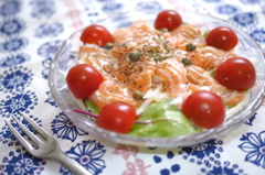 サーモンのマリネ