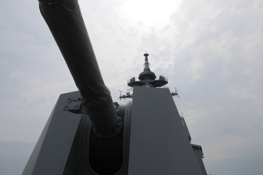 護衛艦あきづき　主砲
