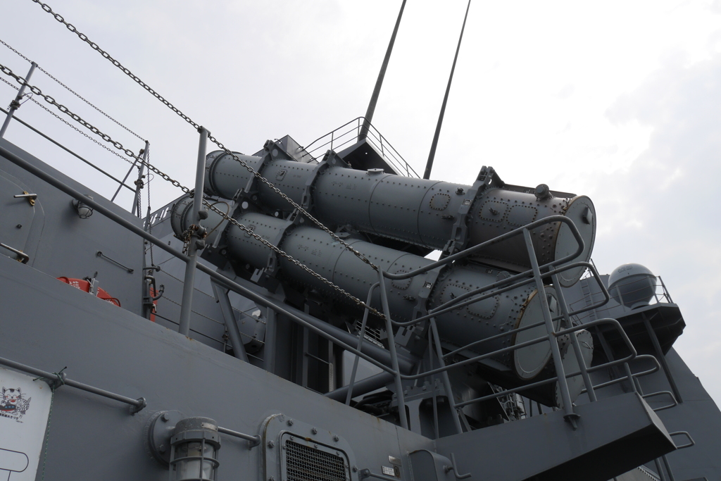 護衛艦あきづき　ハープーン