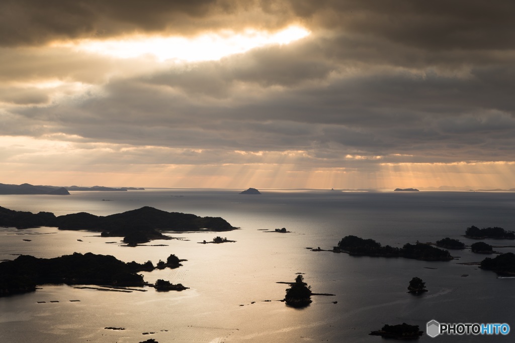 九十九島夕焼け