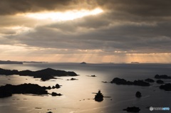 九十九島夕焼け