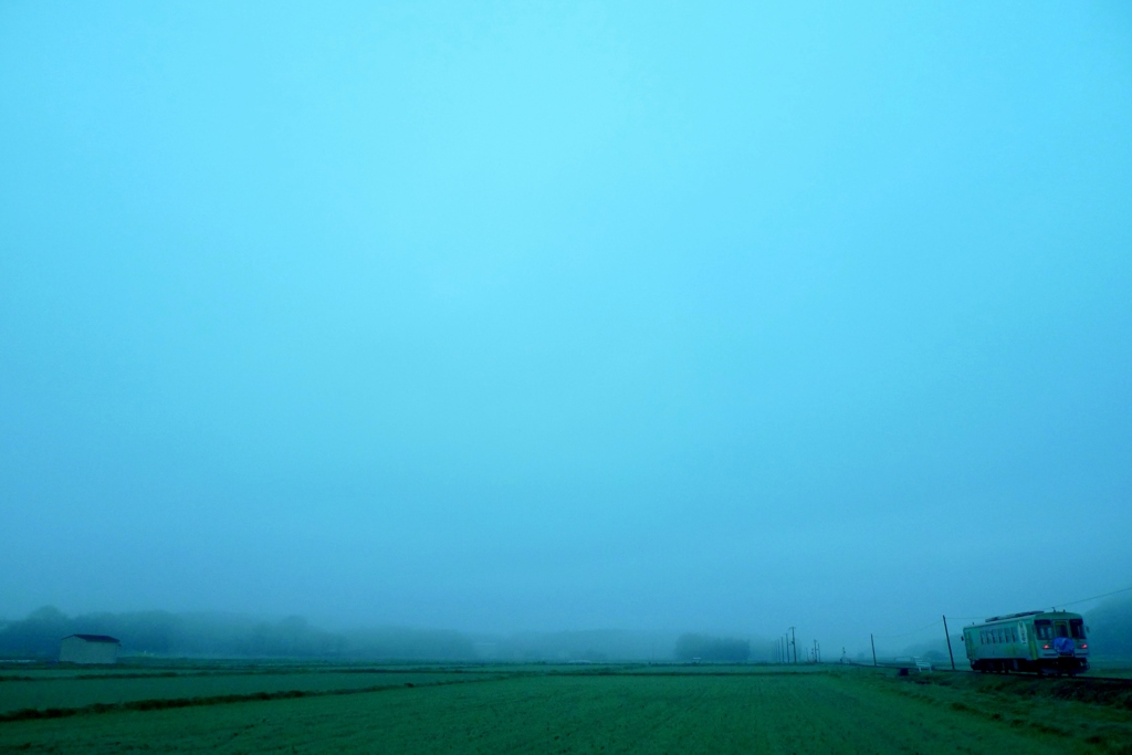 霧の中へ