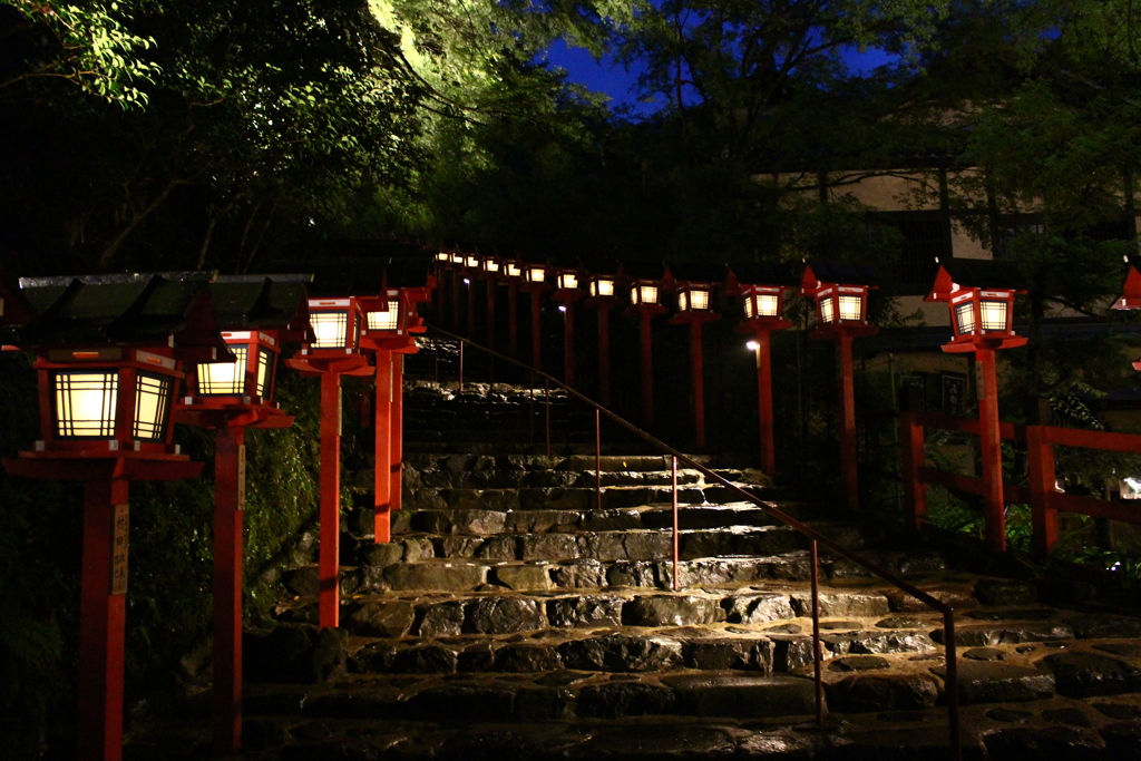 貴船神社入り口