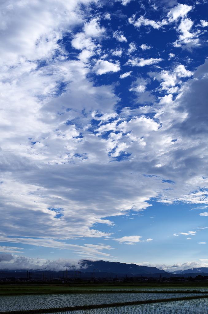 雨上がりの空