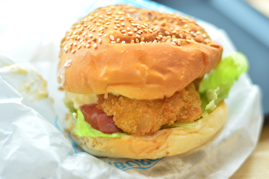 ホタテバーガー