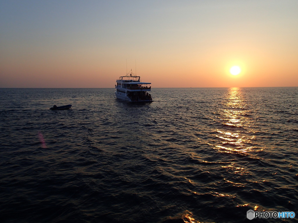 Sunset in Koh Tao Thailand