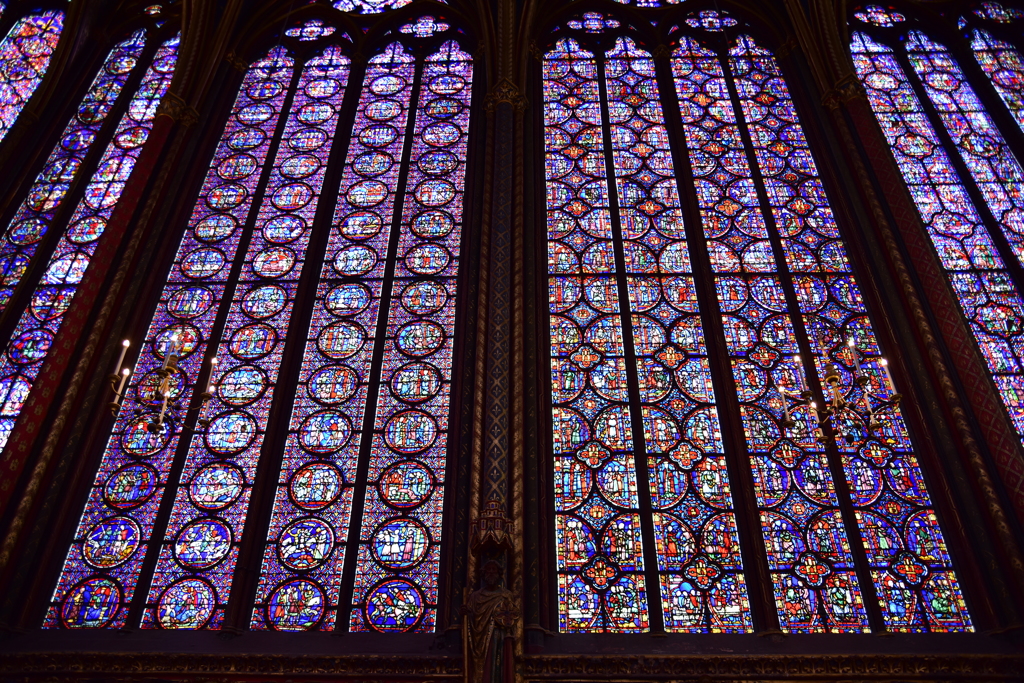 サント・シャペル内ステンドグラス