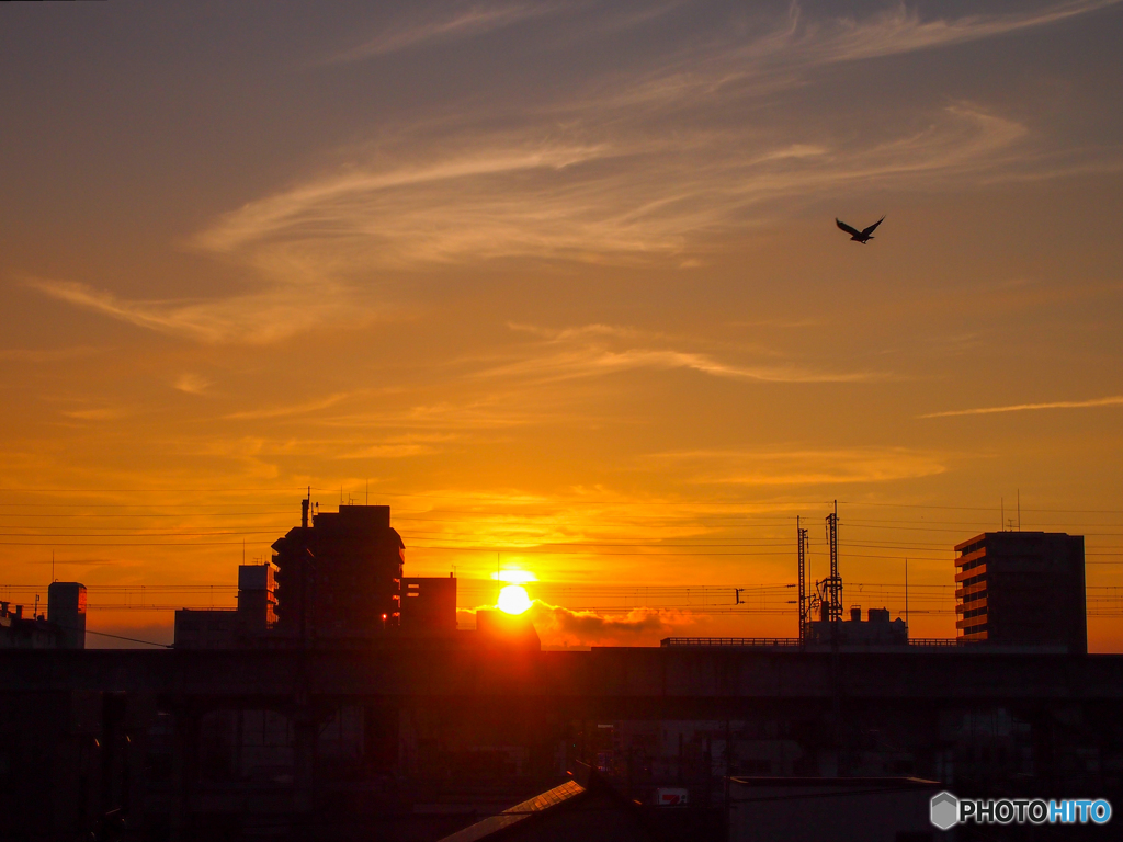 夕焼け