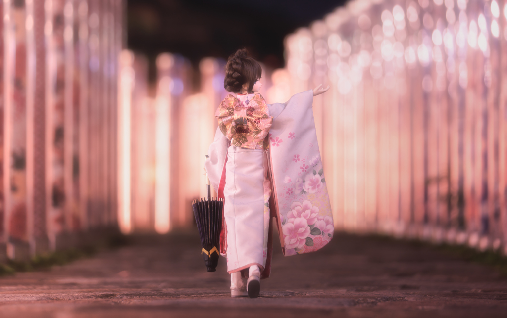 京友禅の光に満ちて