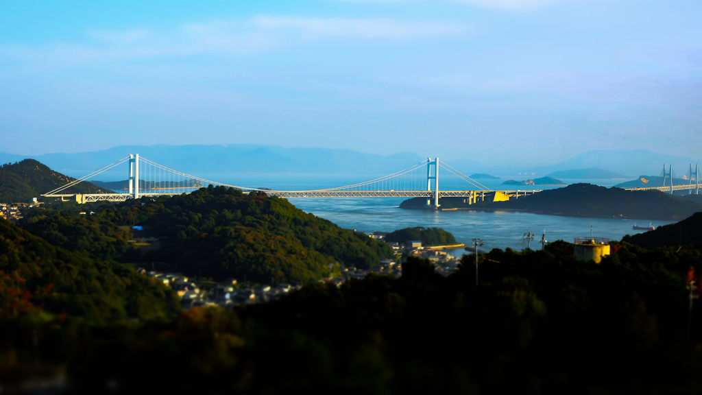 冬の瀬戸大橋