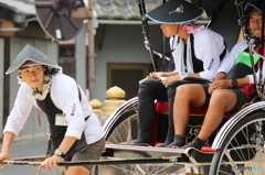 練習中