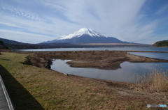 山中湖からの富士山