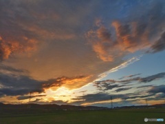 特別な夕陽に