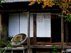 武家屋敷の縁側