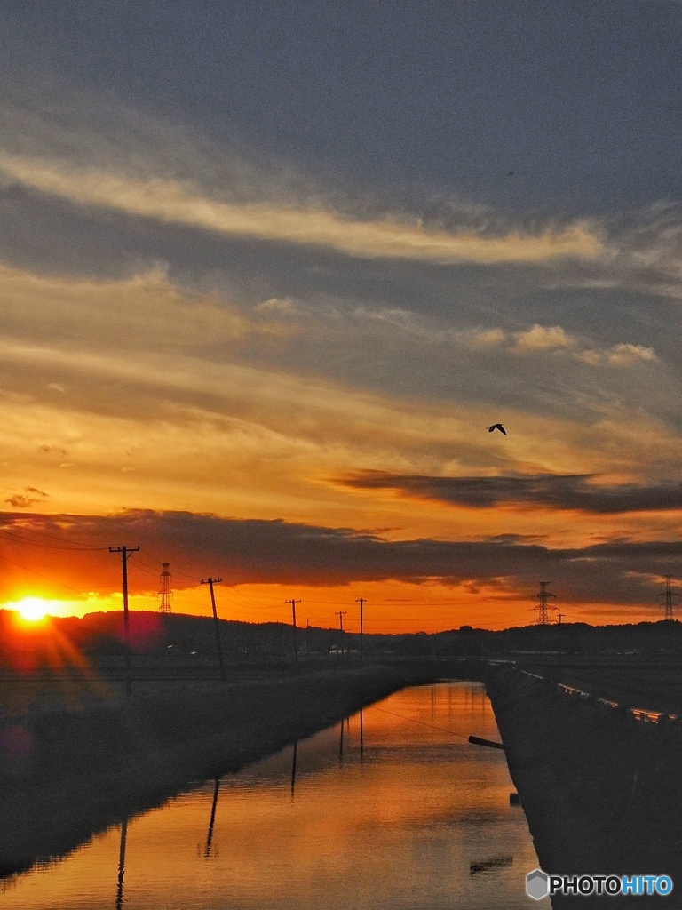 夕焼け