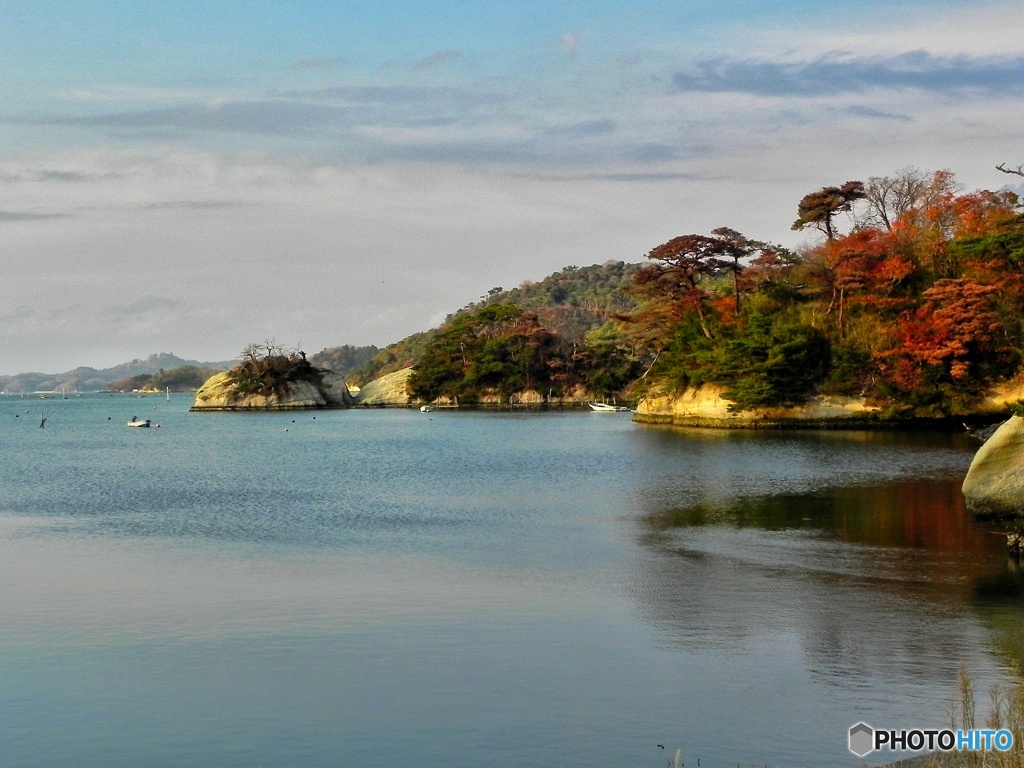 奥松島の紅葉