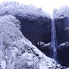 白雪の滝