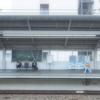 到着までのひととき。