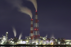 棚引く夜煙