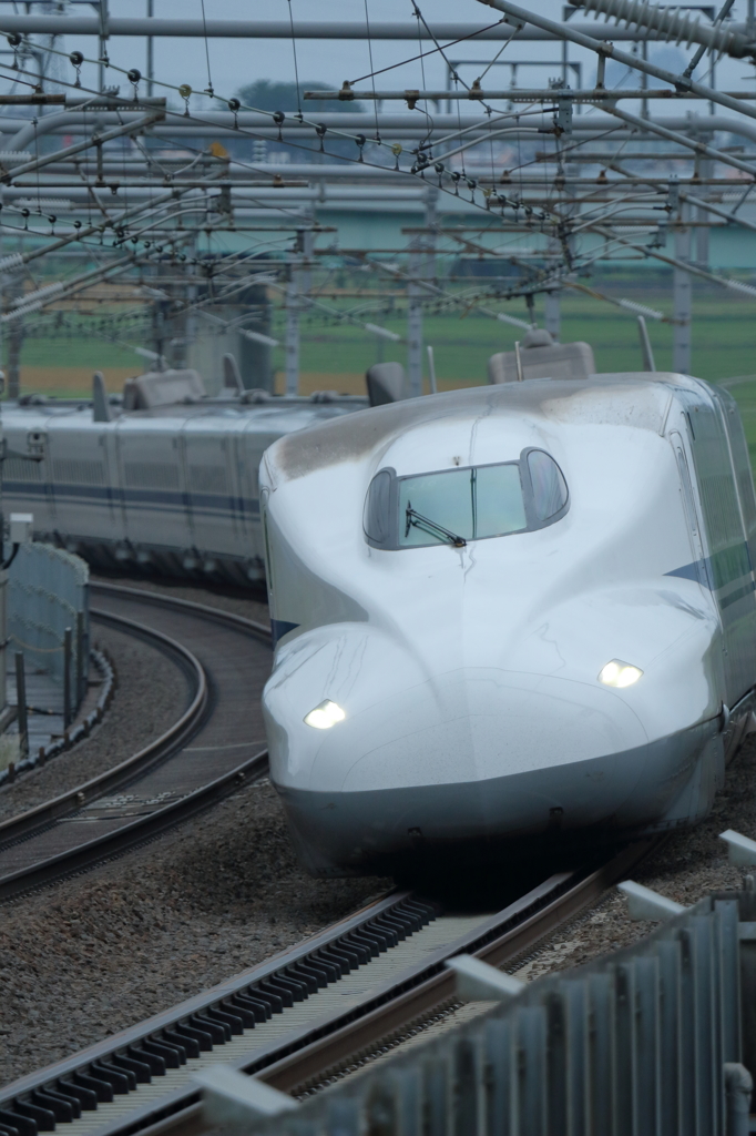 ここらか進路は南東へ