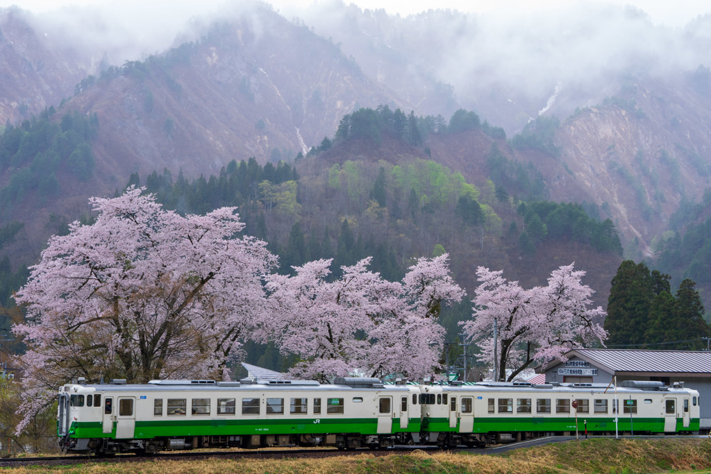 只見線　2019　会津中川駅