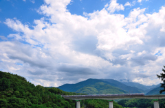 梅雨の合間の晴空