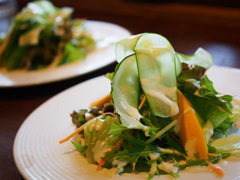 ランチのサラダ