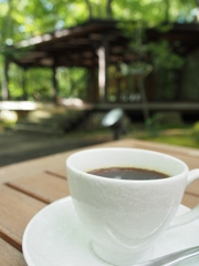 安曇野で飲むコーヒー