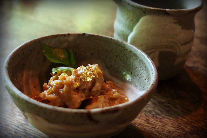 お蕎麦の付け味噌