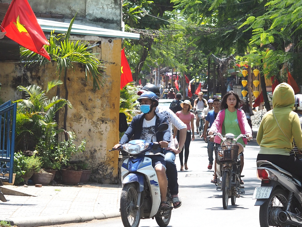 自転車だって！