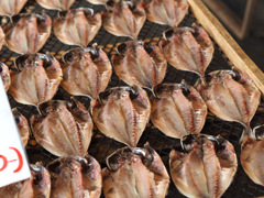 アジ干物