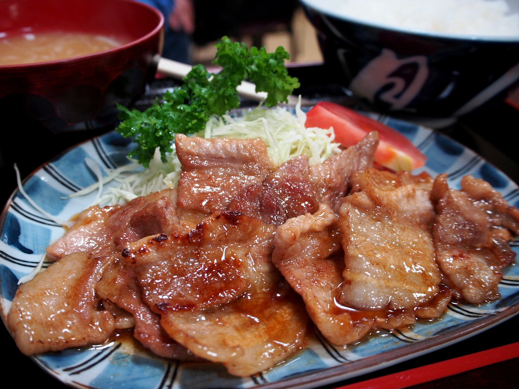 生姜焼き単品なら￥320