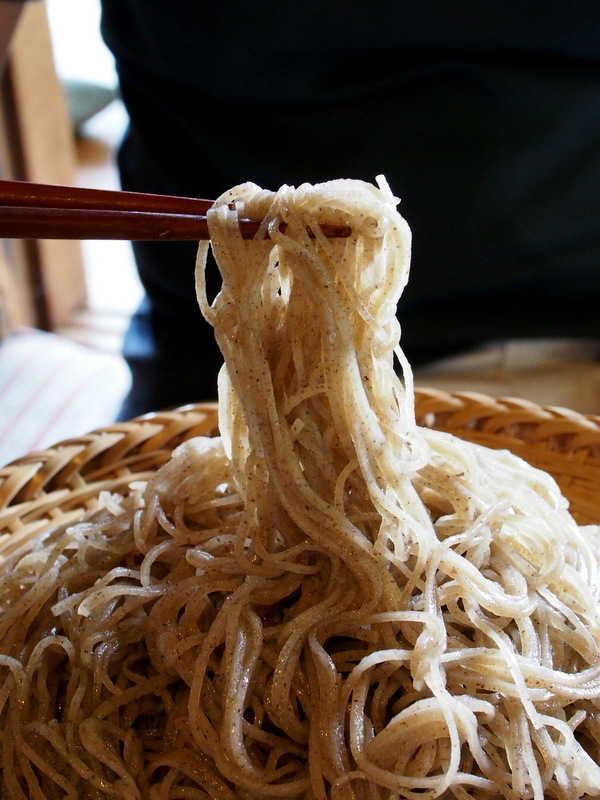 蕎麦の麺上げｗ