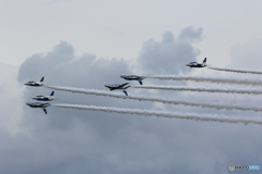 芦屋基地航空祭予行 ブルーインパルス＾＾3