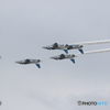芦屋基地航空祭2016予行 ブルーインパルス feat 電柱。