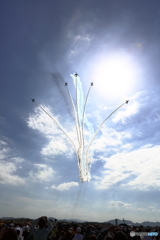 芦屋基地航空祭2016 ブルーインパルス