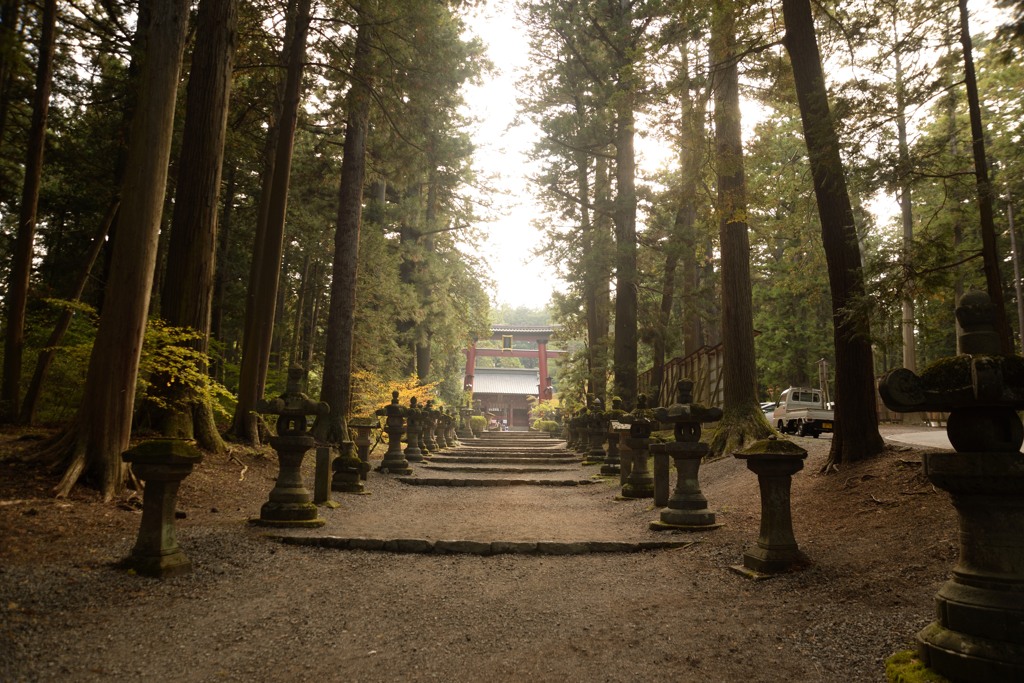 浅間神社の参道