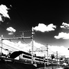 空と雲とライナー