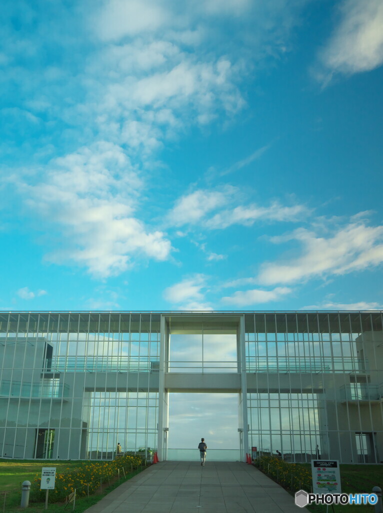 クリスタルビューと夕暮れの夏空#1