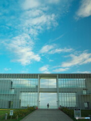 クリスタルビューと夕暮れの夏空#1