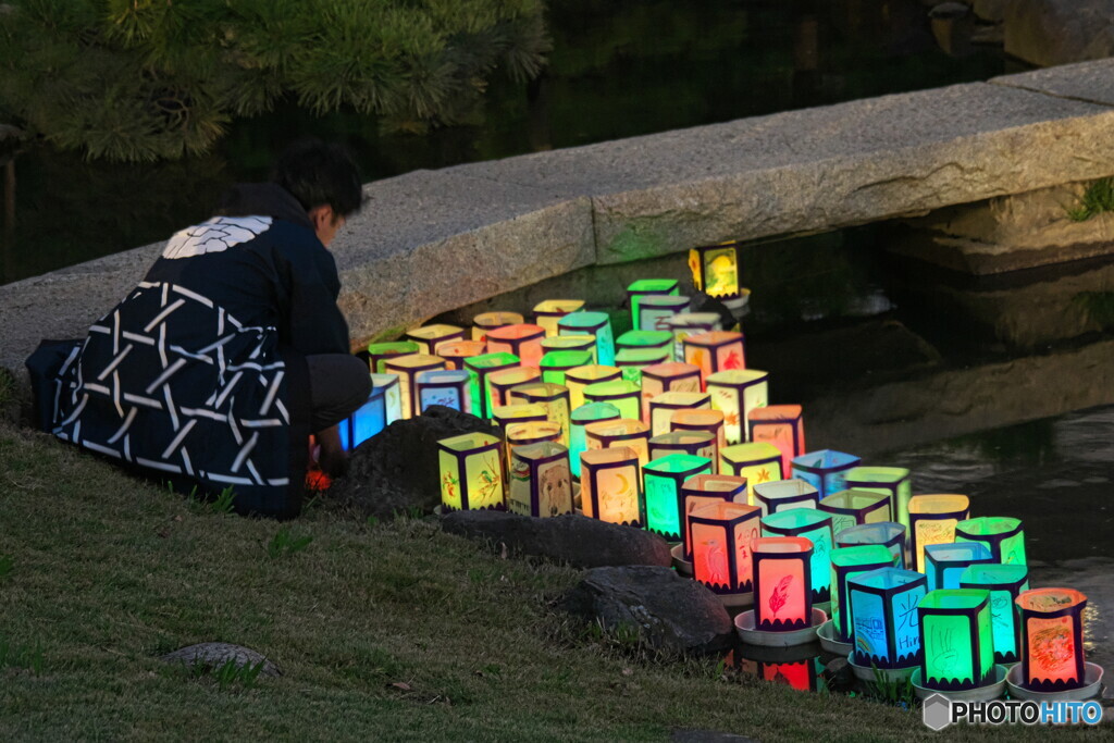 灯りの手作り灯ろう＃２