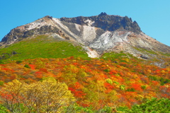 那須岳の紅葉 PA040412