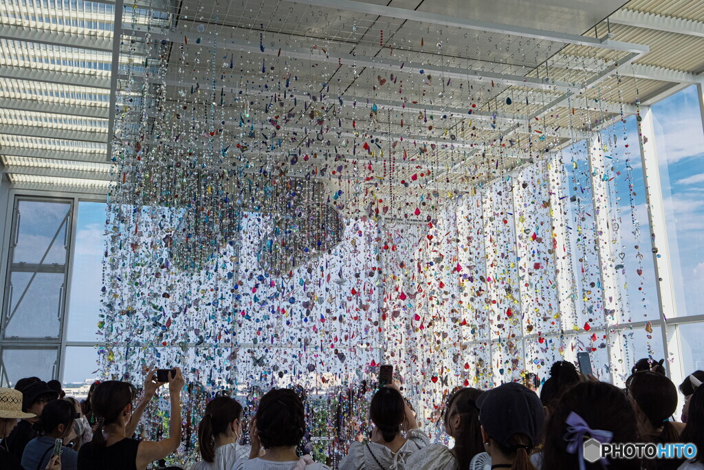 クリスタルの簾＃１