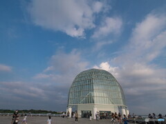 ガラスドーム～夕景