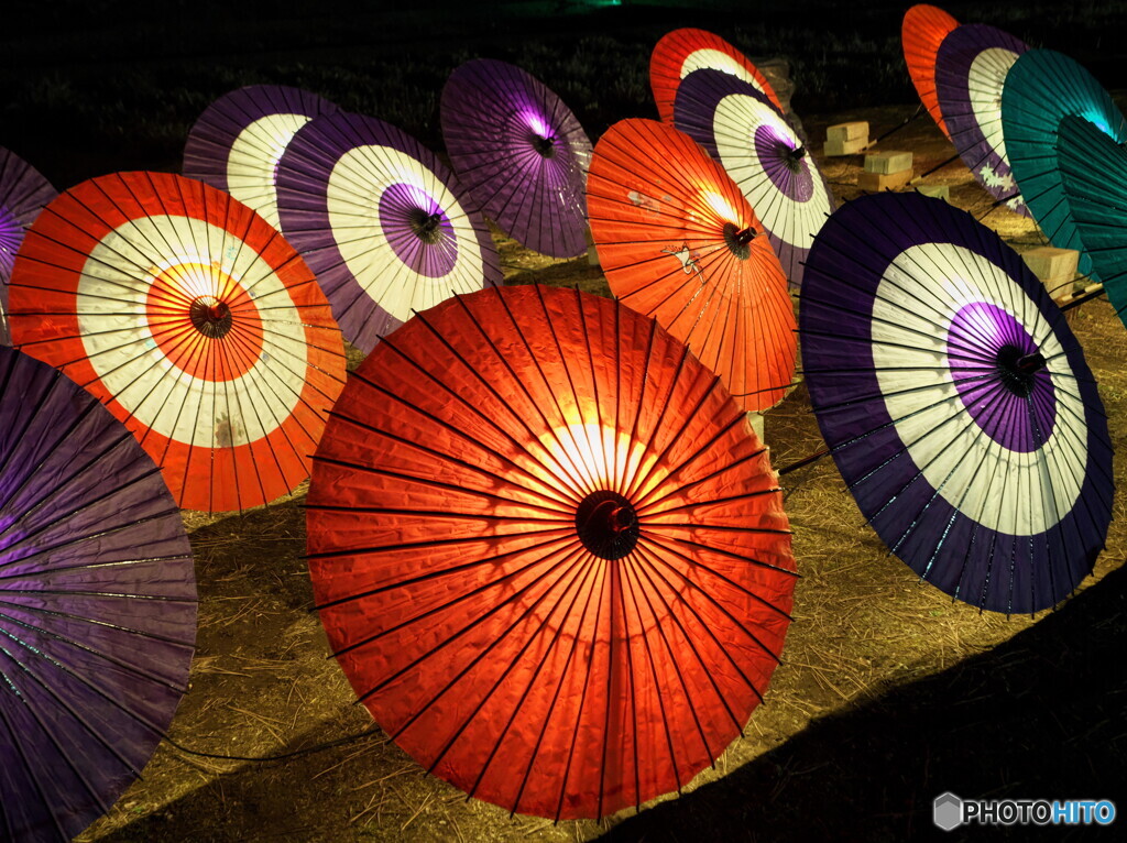 和傘の灯り＃２