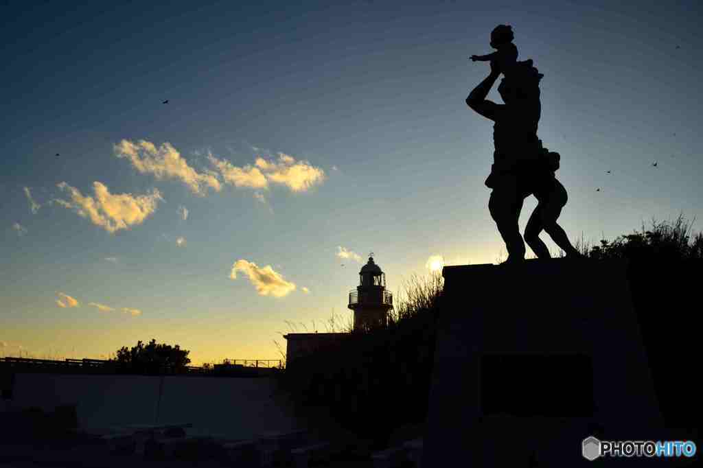 夕刻の城ケ島灯台その２