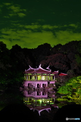 旧御涼亭のライトアップ　P1169127