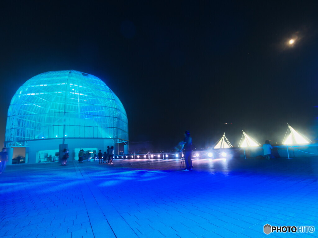 ガラスドーム～夜景