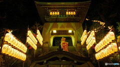 提灯ライトアップ